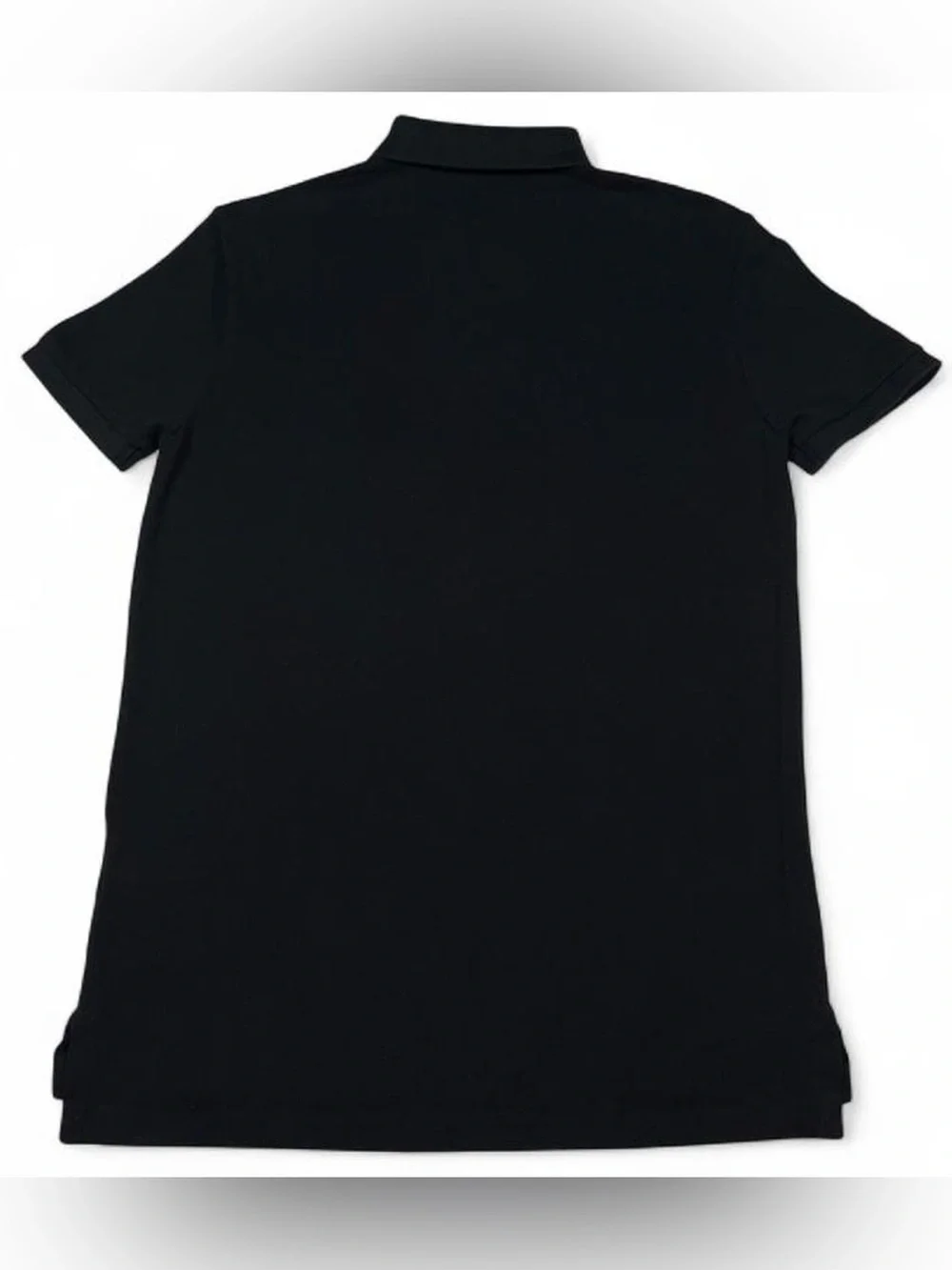 NWOT Polo Ralph Lauren BIG Pony 3 Custom Slim Fit Black Polo Shirt Men’s Size S